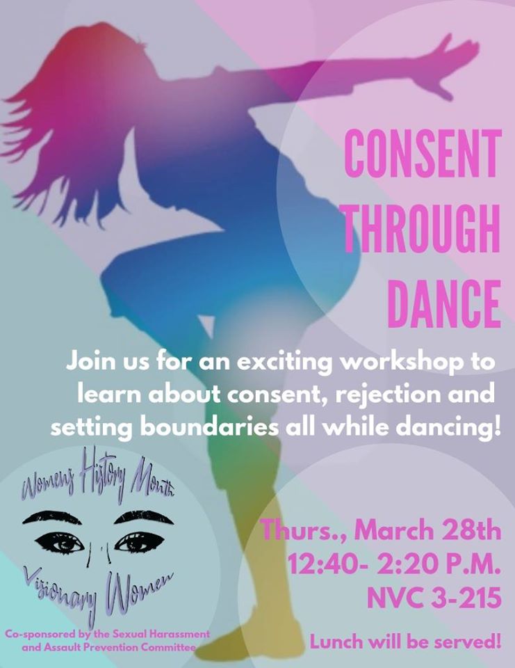 Consent Through Dance flyer