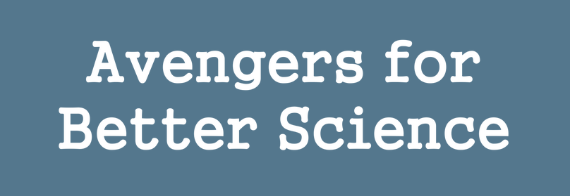 Avengers for Better Science logo